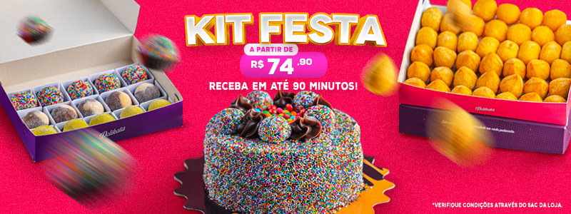 Bolo Flork  Kits festa e bolos em JoãoPessoa