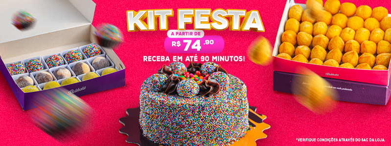 Delikata - Doceria e Kit Festa - Bolo especial de Natal com 1,5kg